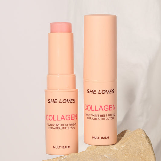 SHELOVES Collagen Moisture Stick: Anti-Aging, Firming & Deep Hydration Balm