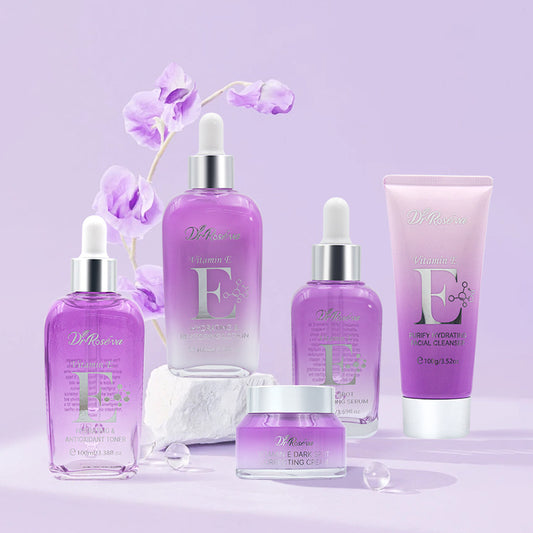 Vitamin E Hydrating Toner & Lotion Set | Daily Antioxidant Moisture for Soft, Supple Skin
