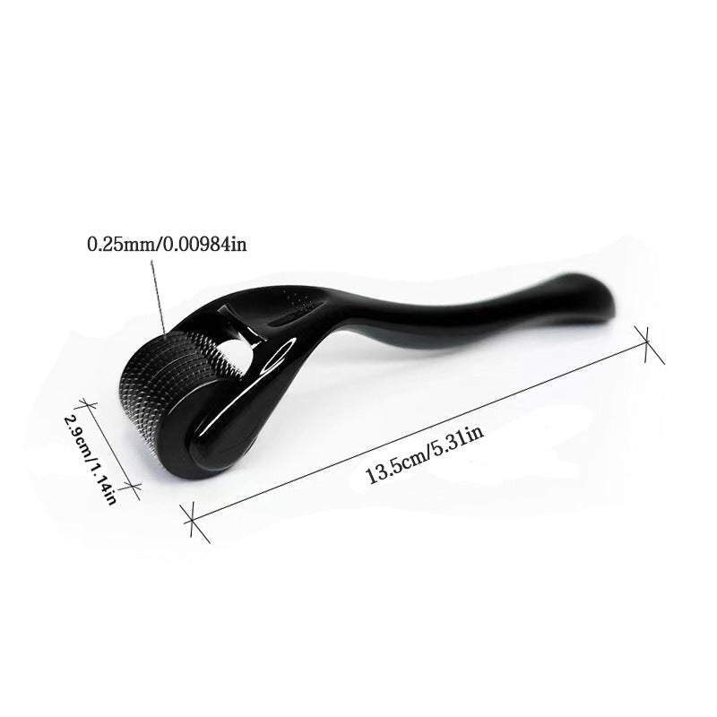 540 Microneedle Roller – Facial Serum Penetration, Scalp & Beard Massage – Medical Grade Derma Roller for Home & Salon Use