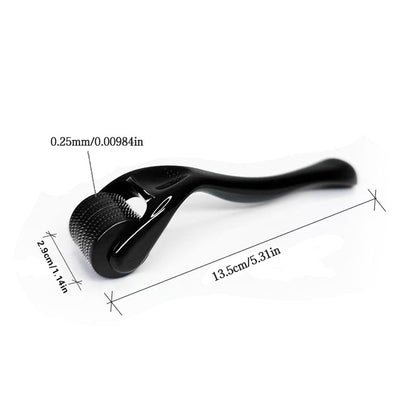 540 Microneedle Roller – Facial Serum Penetration, Scalp & Beard Massage – Medical Grade Derma Roller for Home & Salon Use