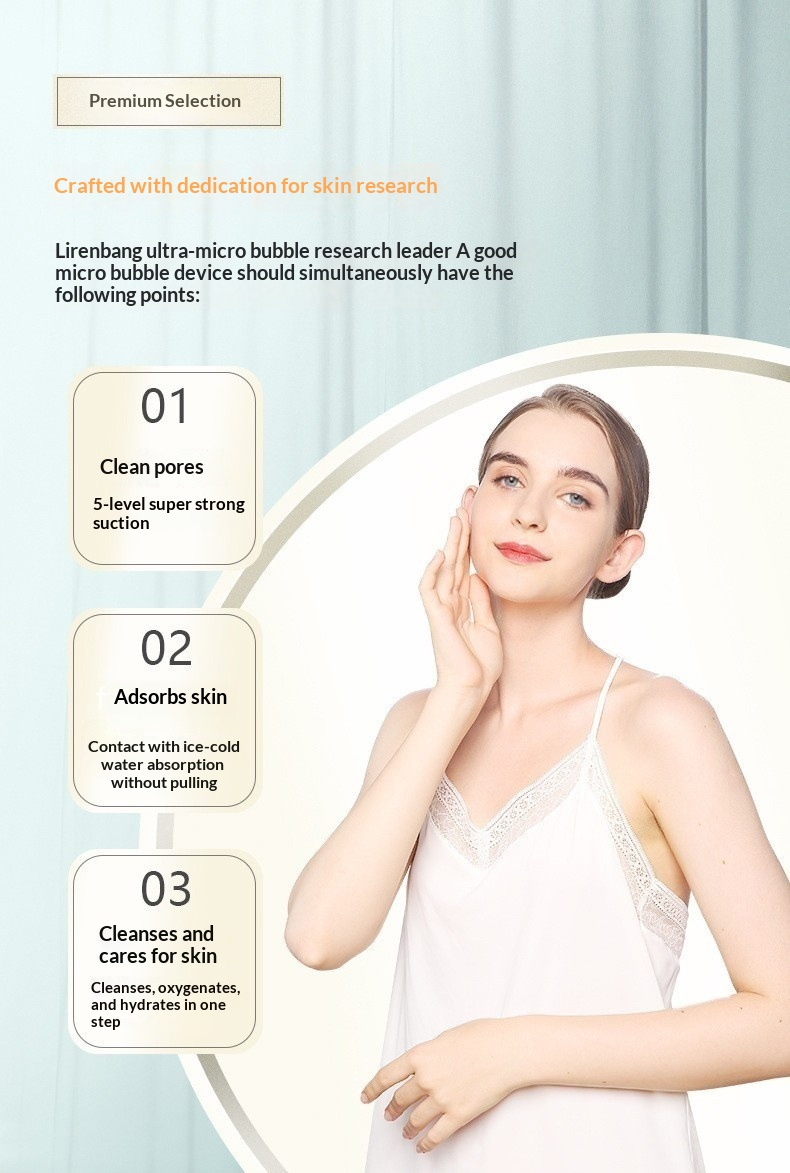 Blackhead Vacuum + Oxygen Spray | Pore Cleansing & Serum Infusion Device