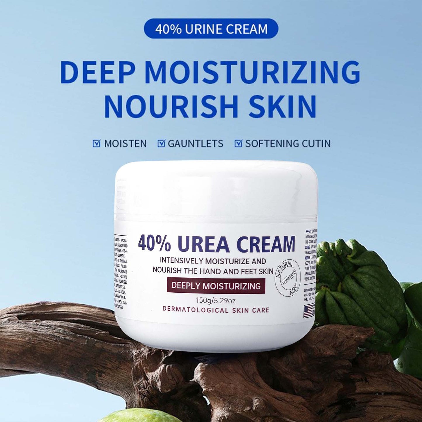 40% Urea Intensive Therapy Hand & Foot Cream | Extreme Relief for Cracked, Dry Skin (150ml)