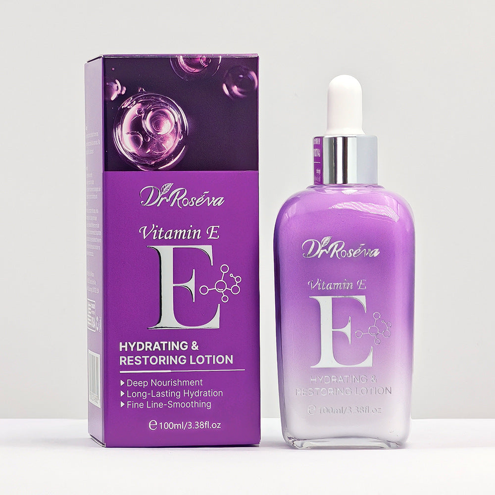 Vitamin E Hydrating Toner & Lotion Set | Daily Antioxidant Moisture for Soft, Supple Skin
