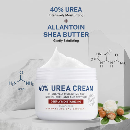 40% Urea Intensive Therapy Hand & Foot Cream | Extreme Relief for Cracked, Dry Skin (150ml)